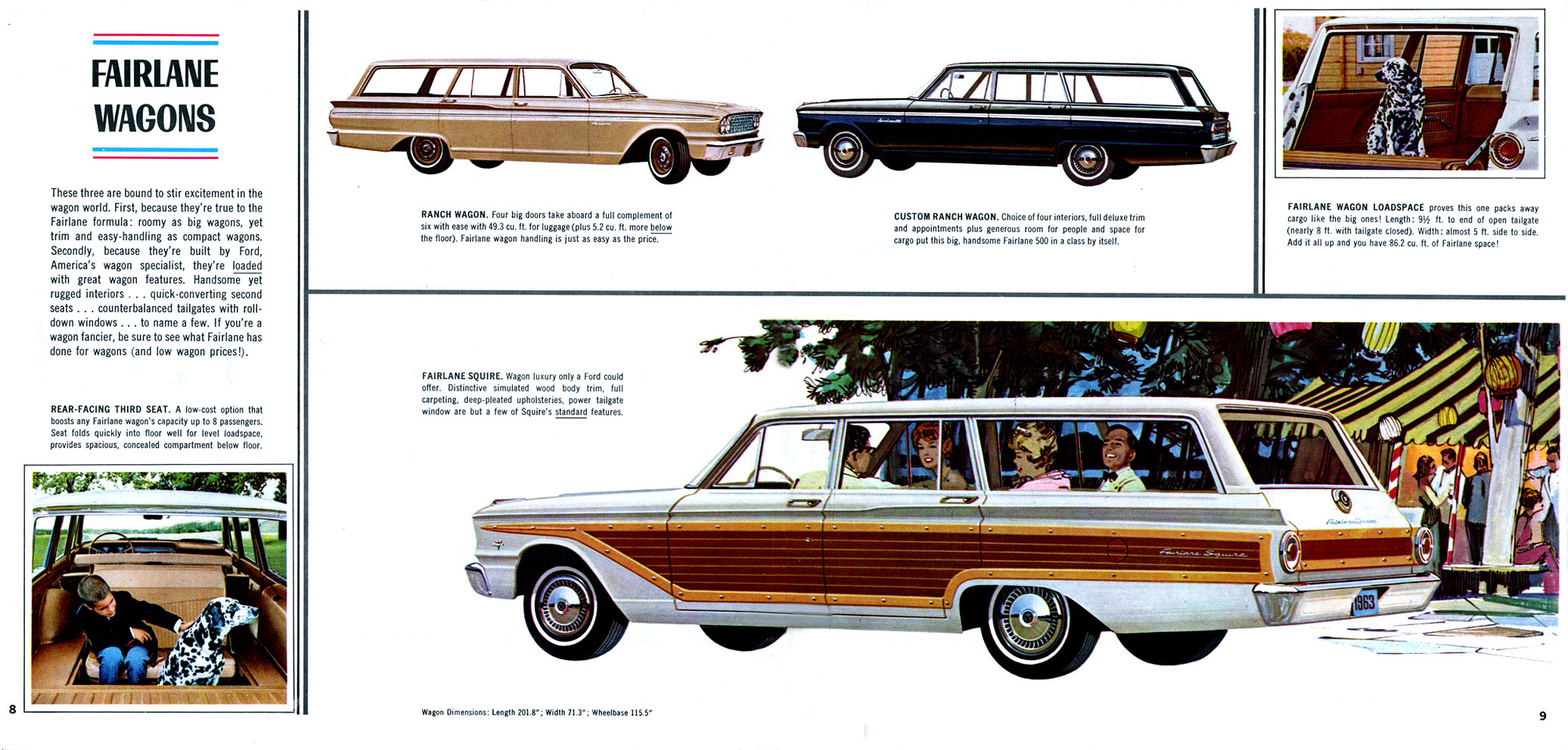 1963 Ford Brochure Page 13
